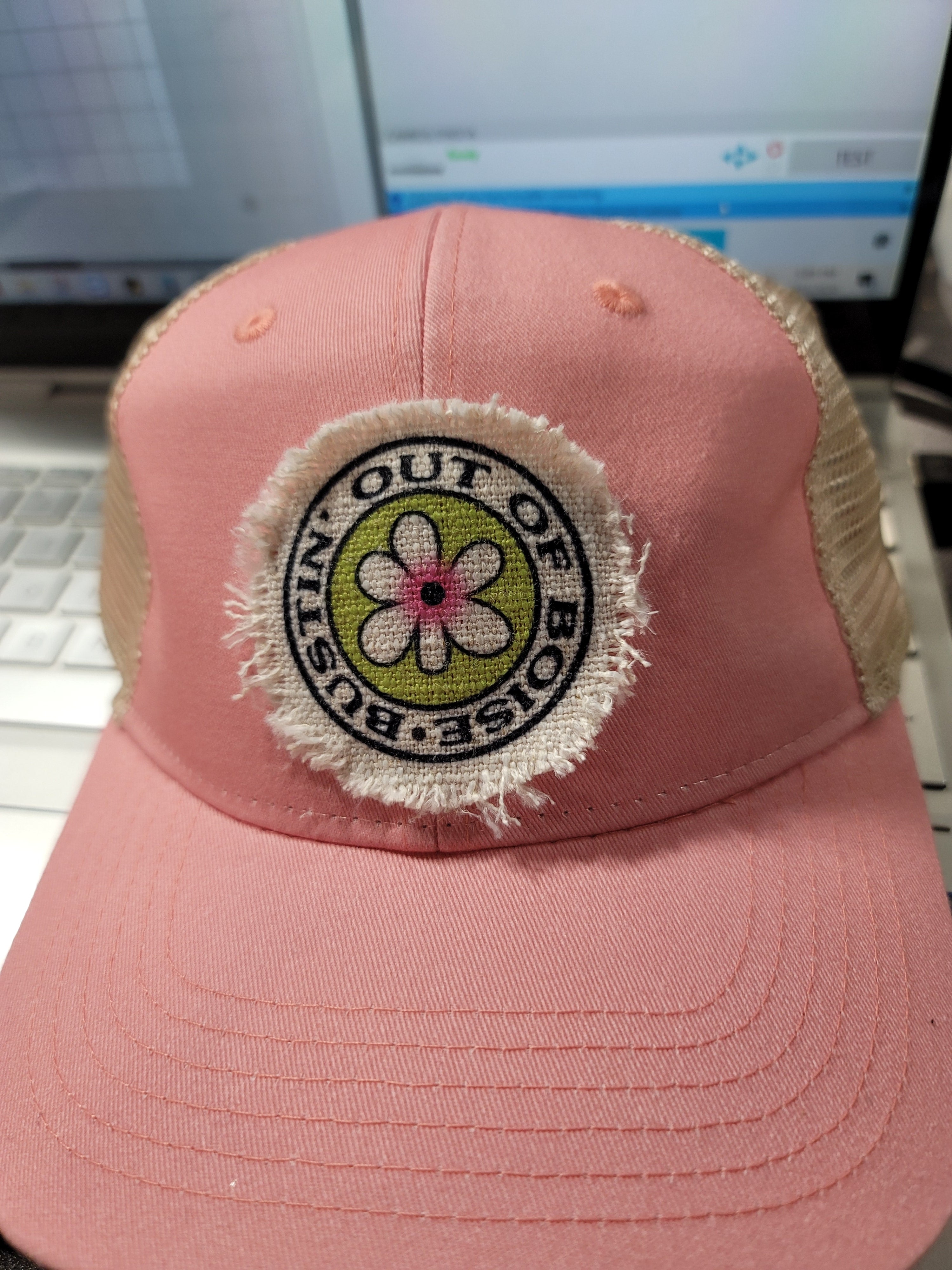 How To Make a Sublimation Raggy Patch Hat, Step By Step Tutorial 