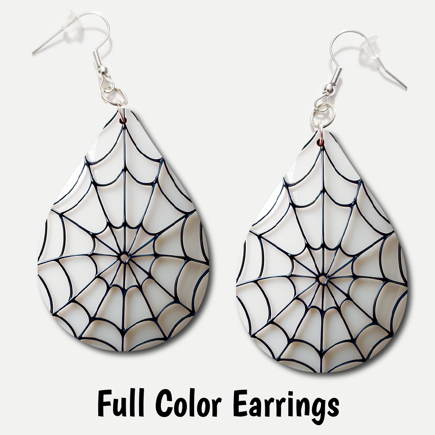 3D Web - Full Color Earrings