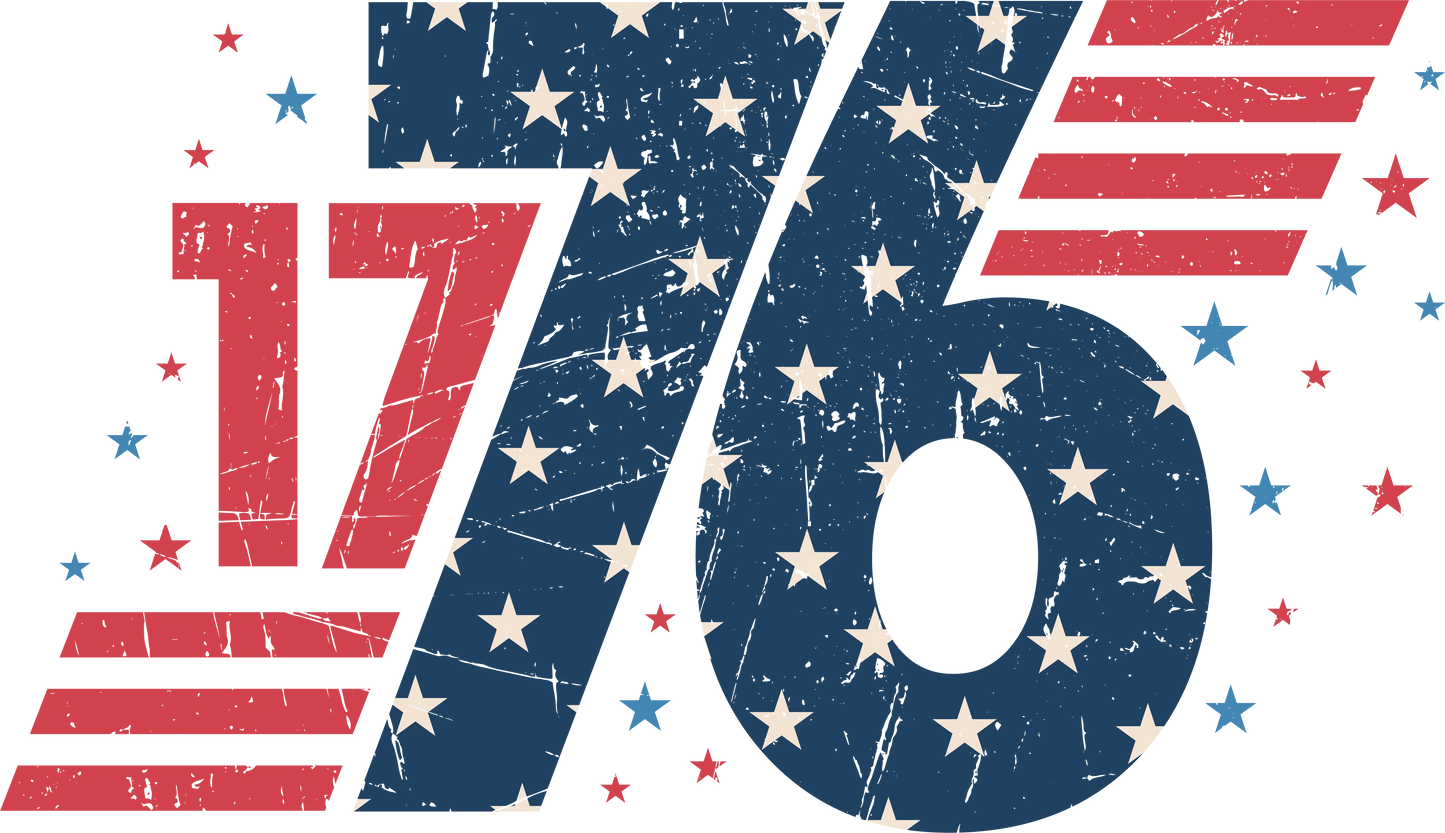 4th of July Designs - Adult T-Shirt