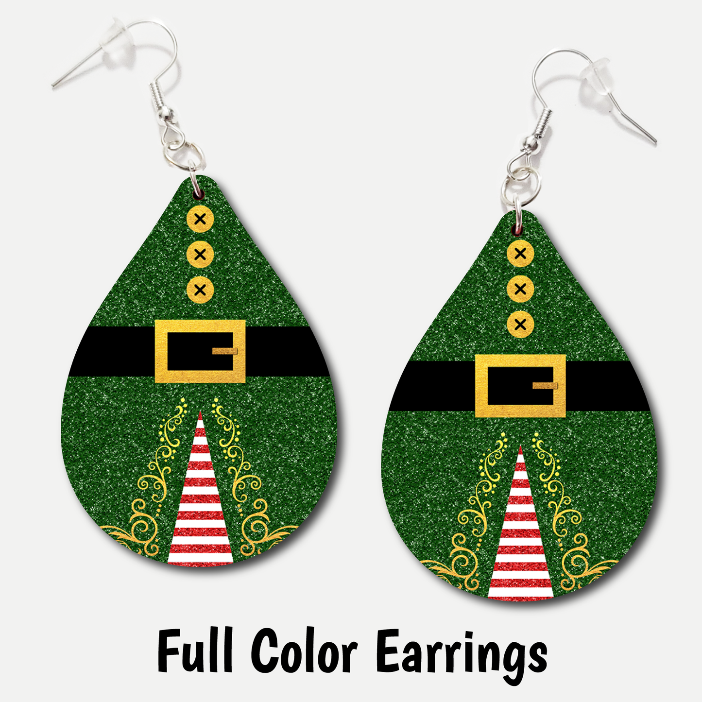 Elf Suit - Full Color Earrings