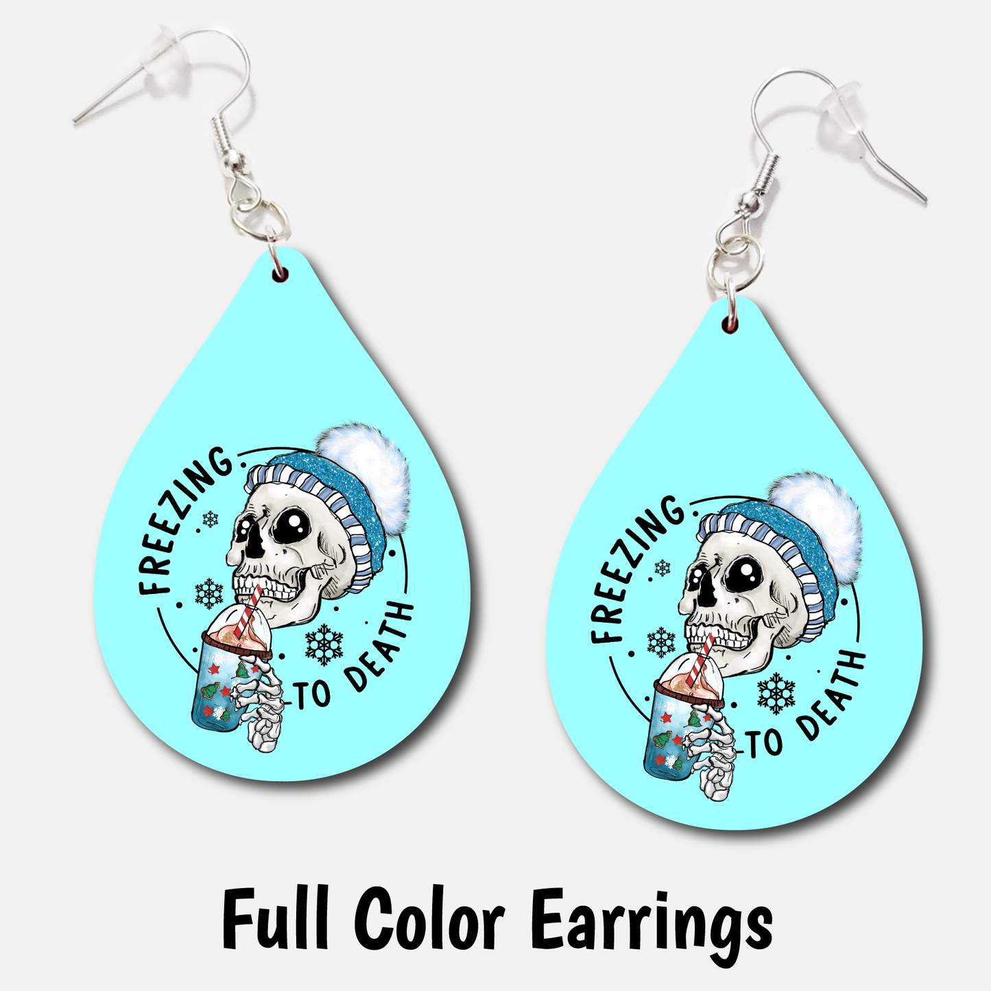 Freezing - Full Color Earrings