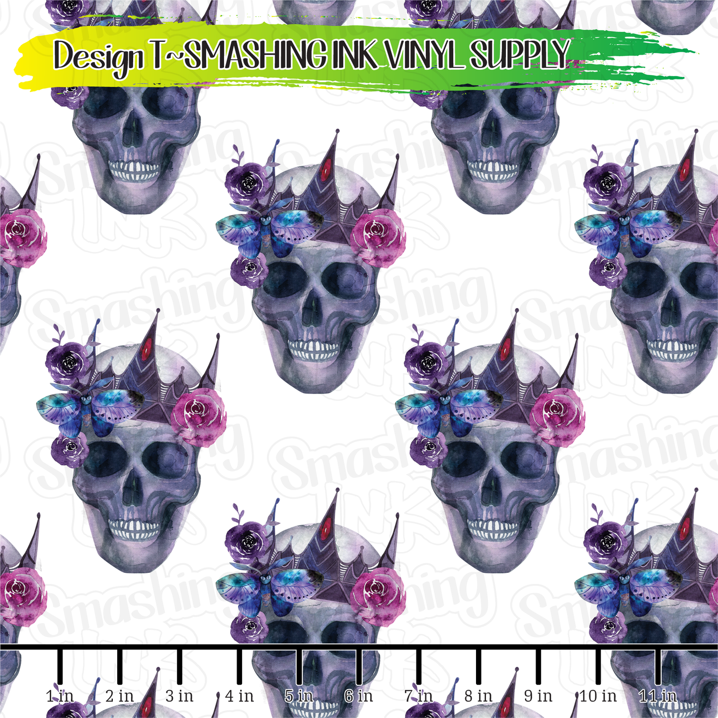 Colorful Halloween ★ Printed Vinyl Sheets | Faux Leather | Laser Safe