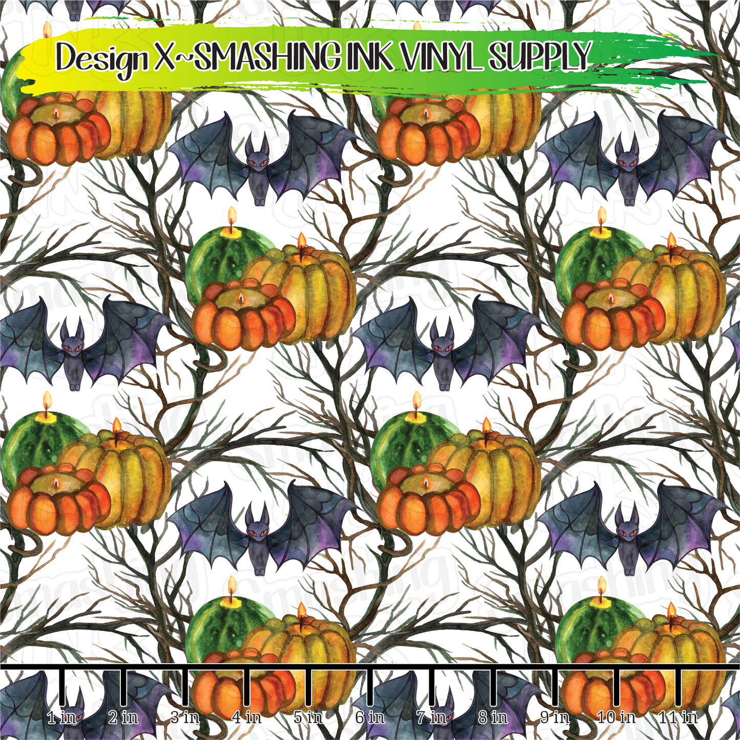 Colorful Halloween ★ Printed Sheets | Faux Leather | Laser Safe