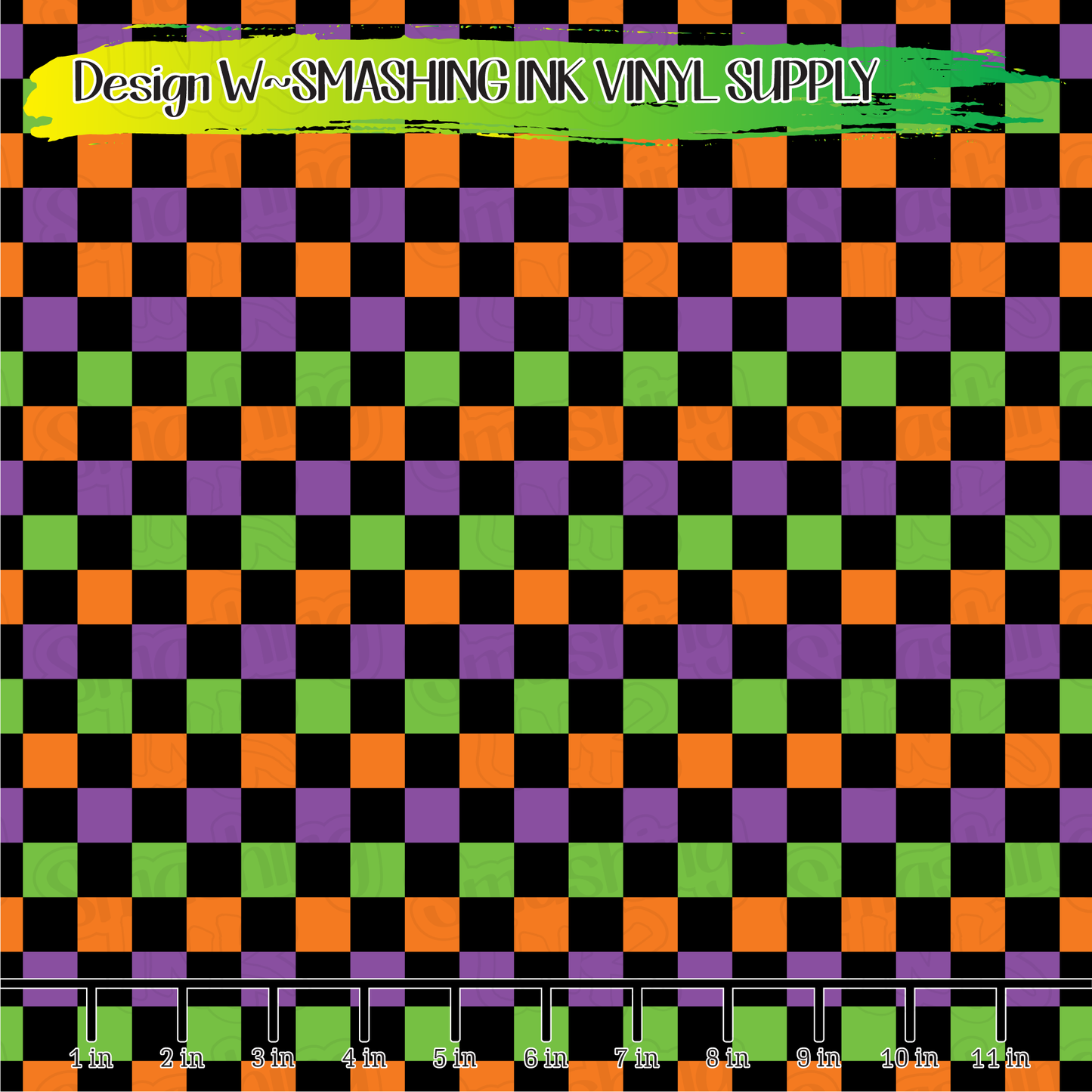 Geometric Halloween ★ Printed Sheets | Faux Leather | Laser Safe