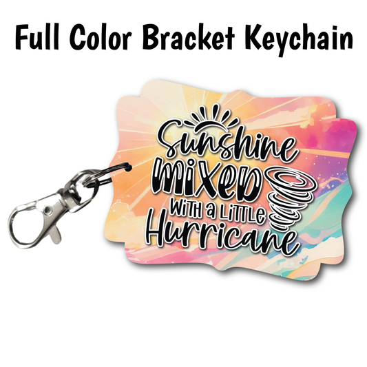 Sunshine Hurricane - Full Color Keychains