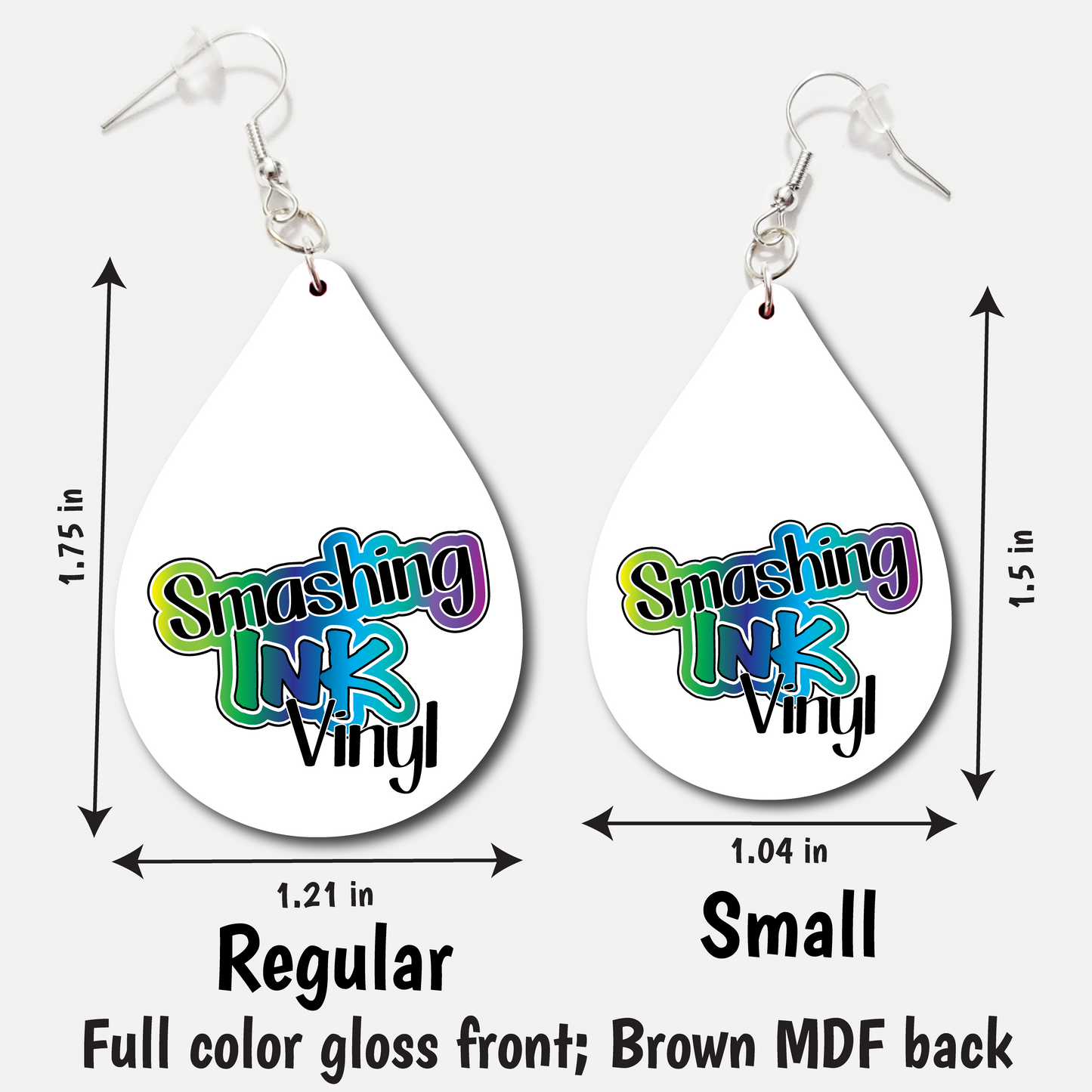 Land Of The Free - Acrylic Earrings