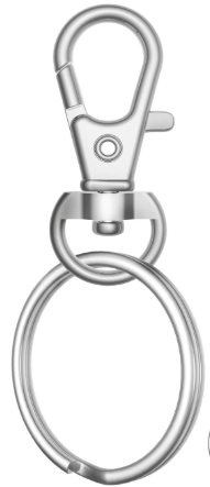 Keychain Hardware - D-Ring | Key Fob | Swivel | Keychain