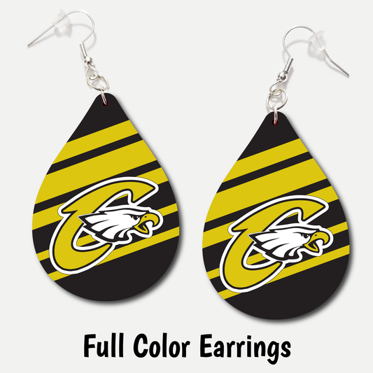 Capital Eagles - Full Color Earrings