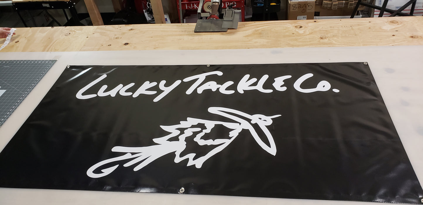 Custom Full Color Indoor/Outdoor Vinyl Banner - Pick your Size!