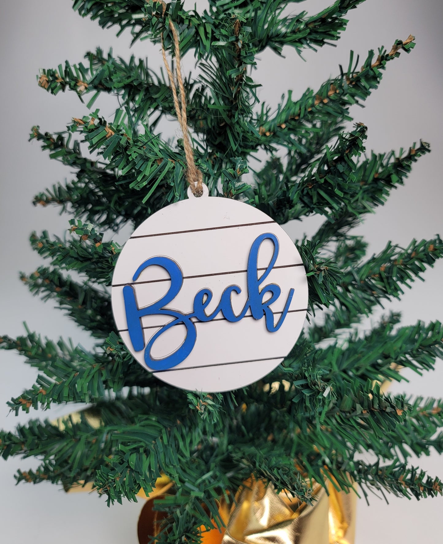 Shiplap w/Word - Ornaments (TAT 3-5 BUS DAYS)