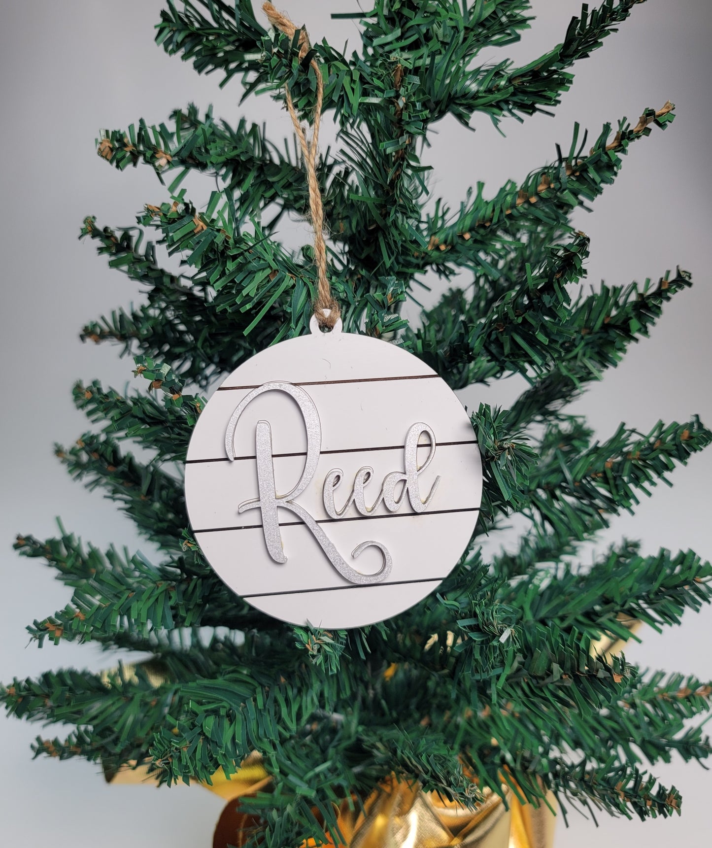 Shiplap w/Word - Ornaments (TAT 3-5 BUS DAYS)