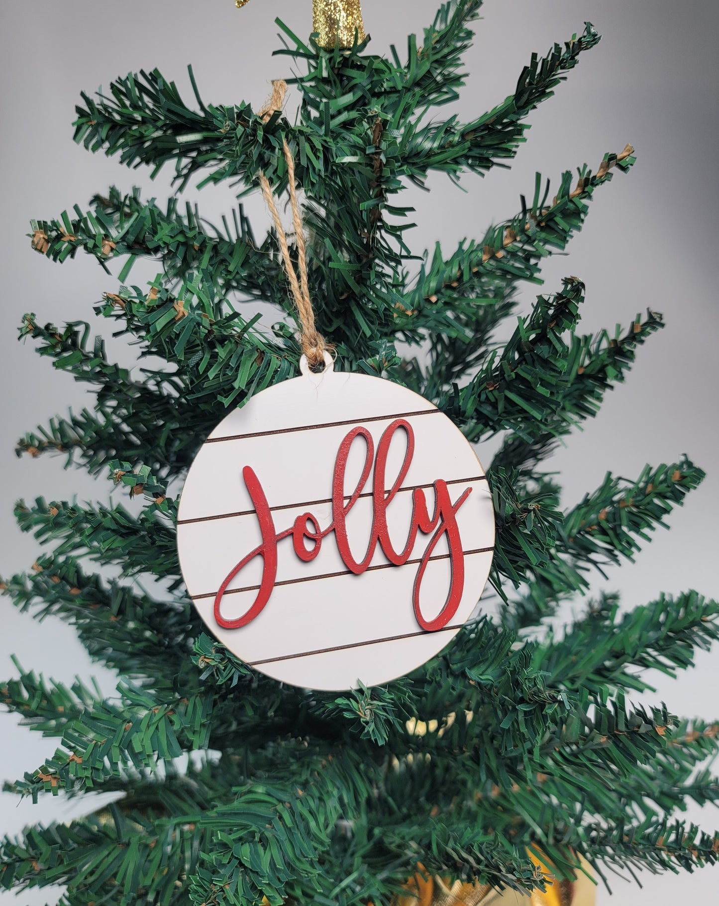 Shiplap w/Word - Ornaments (TAT 3-5 BUS DAYS)