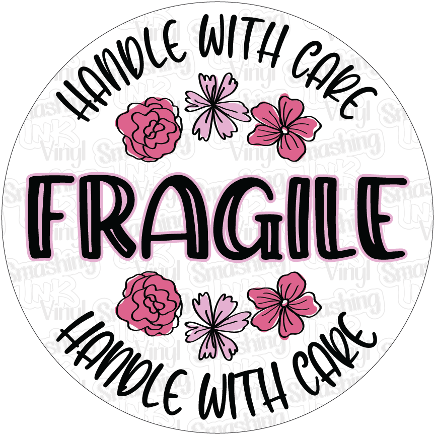 Fragile Floral - Packaging Labels (SHIPS IN 3-7 BUS DAYS)