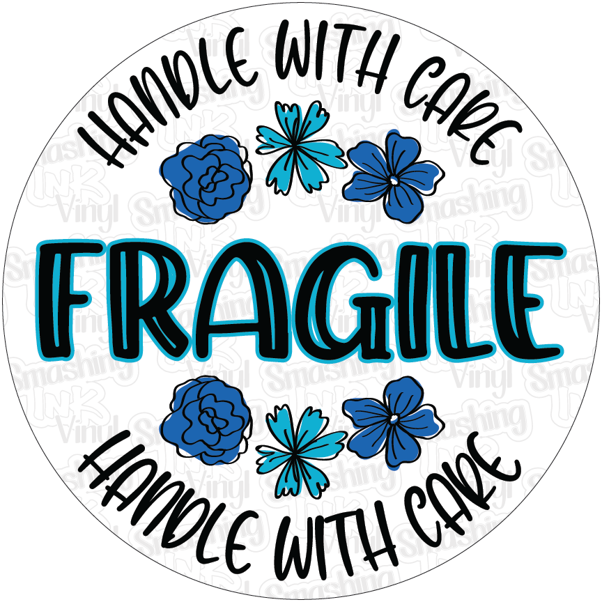 Fragile Floral - Packaging Labels (SHIPS IN 3-7 BUS DAYS)