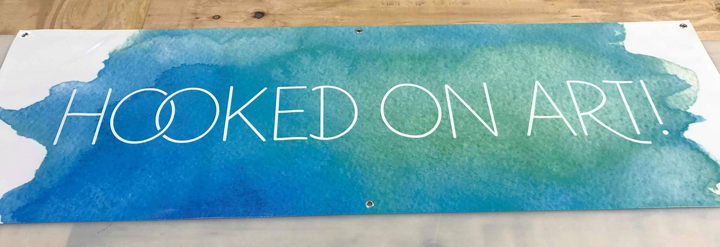 Custom Full Color Indoor/Outdoor Vinyl Banner - Pick your Size!