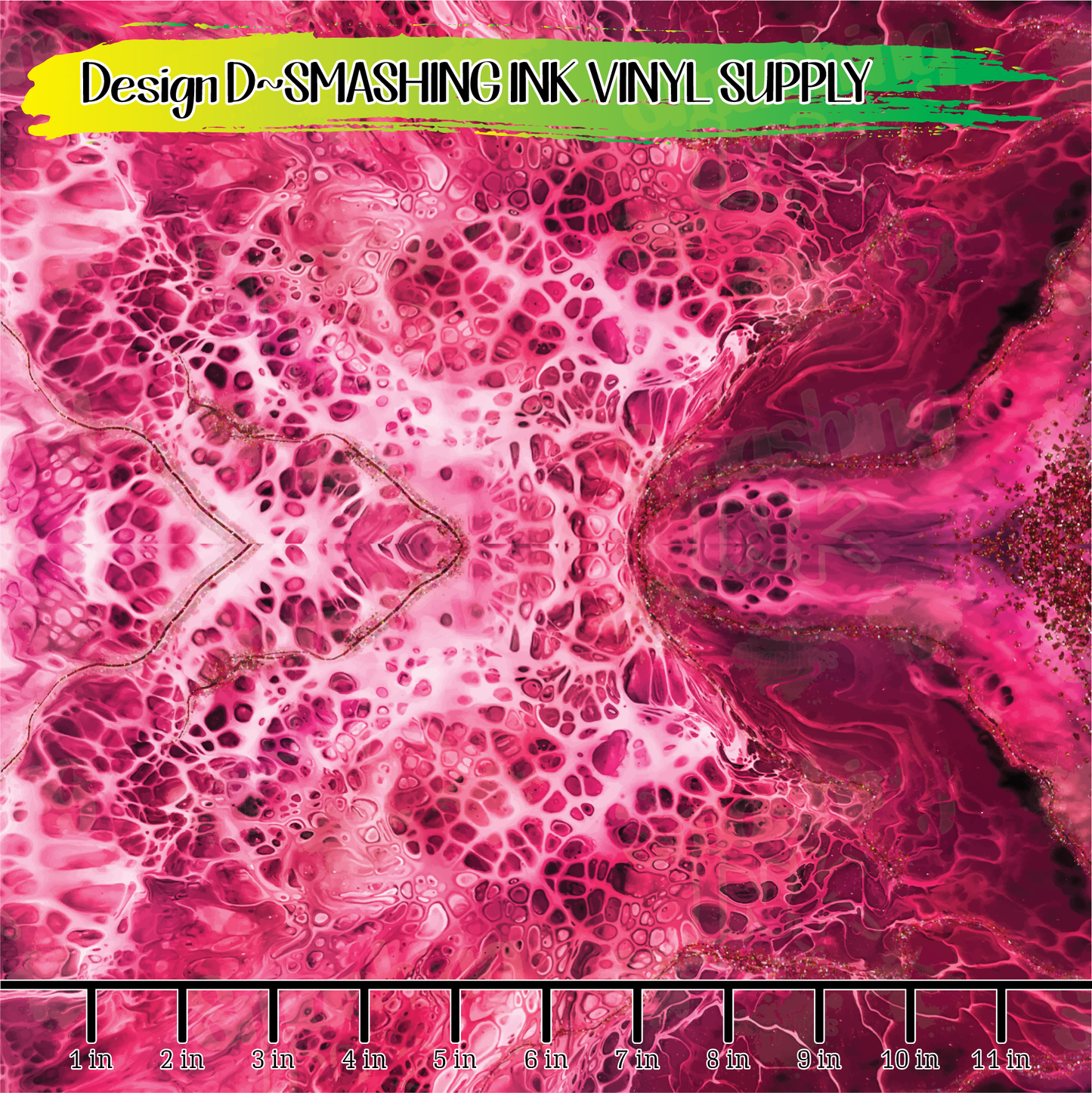 Abstract Splatter ★ Printed Vinyl Sheets | Faux Leather | Laser Safe