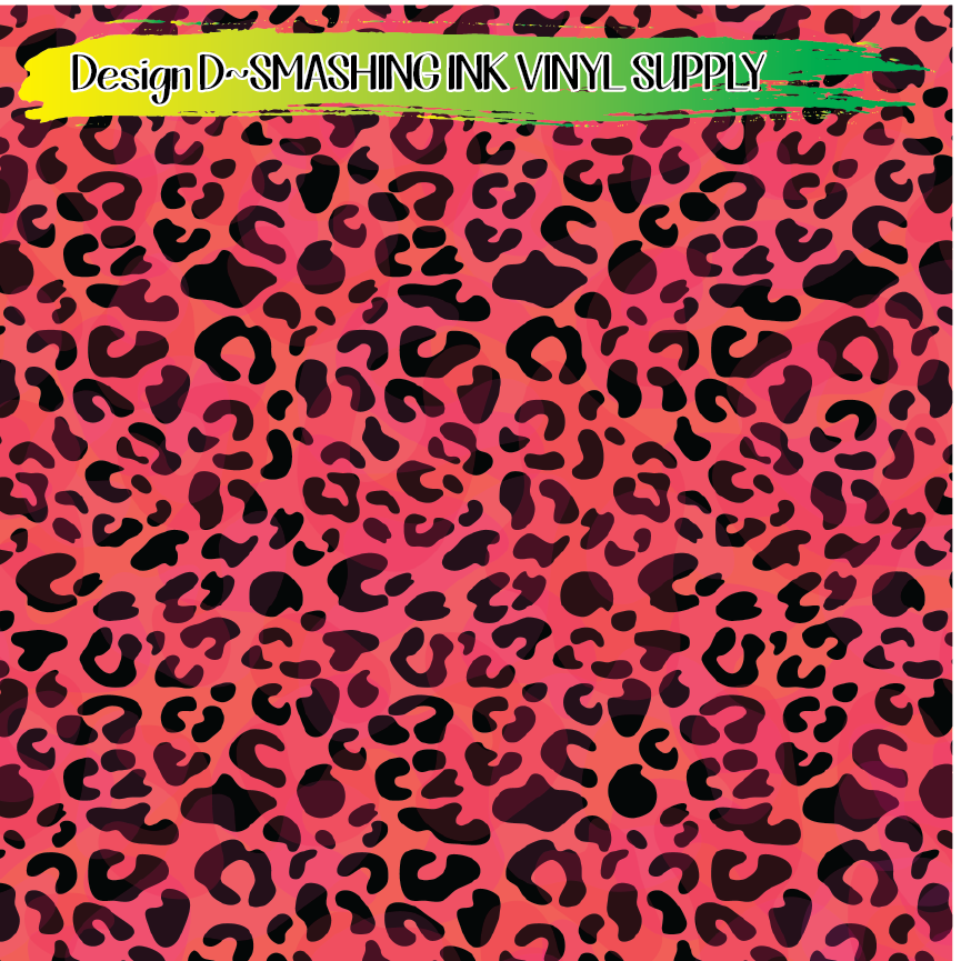 Cheetah Print ★ Printed Vinyl Sheets | Faux Leather | Laser Safe