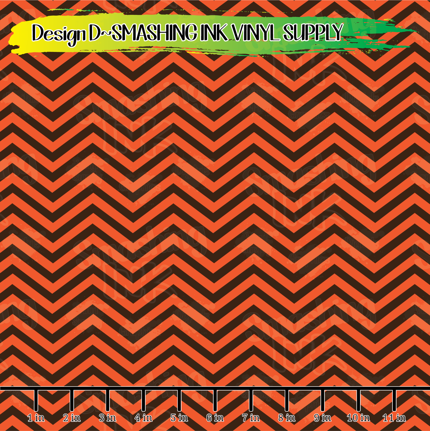 Fall Chevron ★ Printed Vinyl Sheets | Faux Leather | Laser Safe