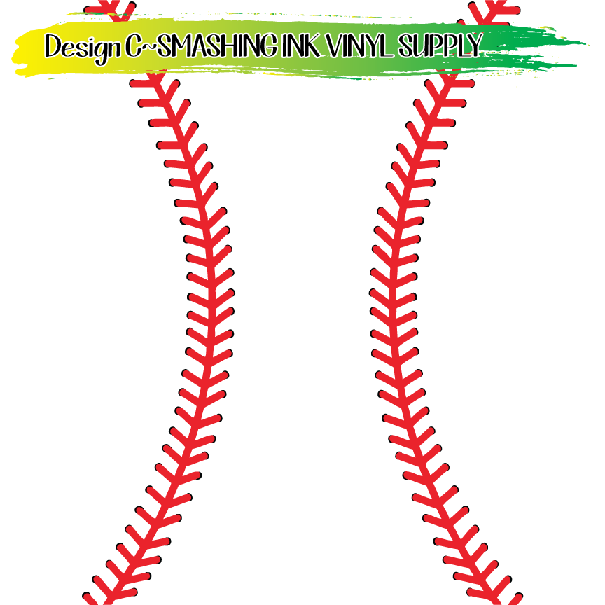 Baseball Pattern ★ Pattern Vinyl | Faux Leather | Sublimation (TAT 3 BUS DAYS)
