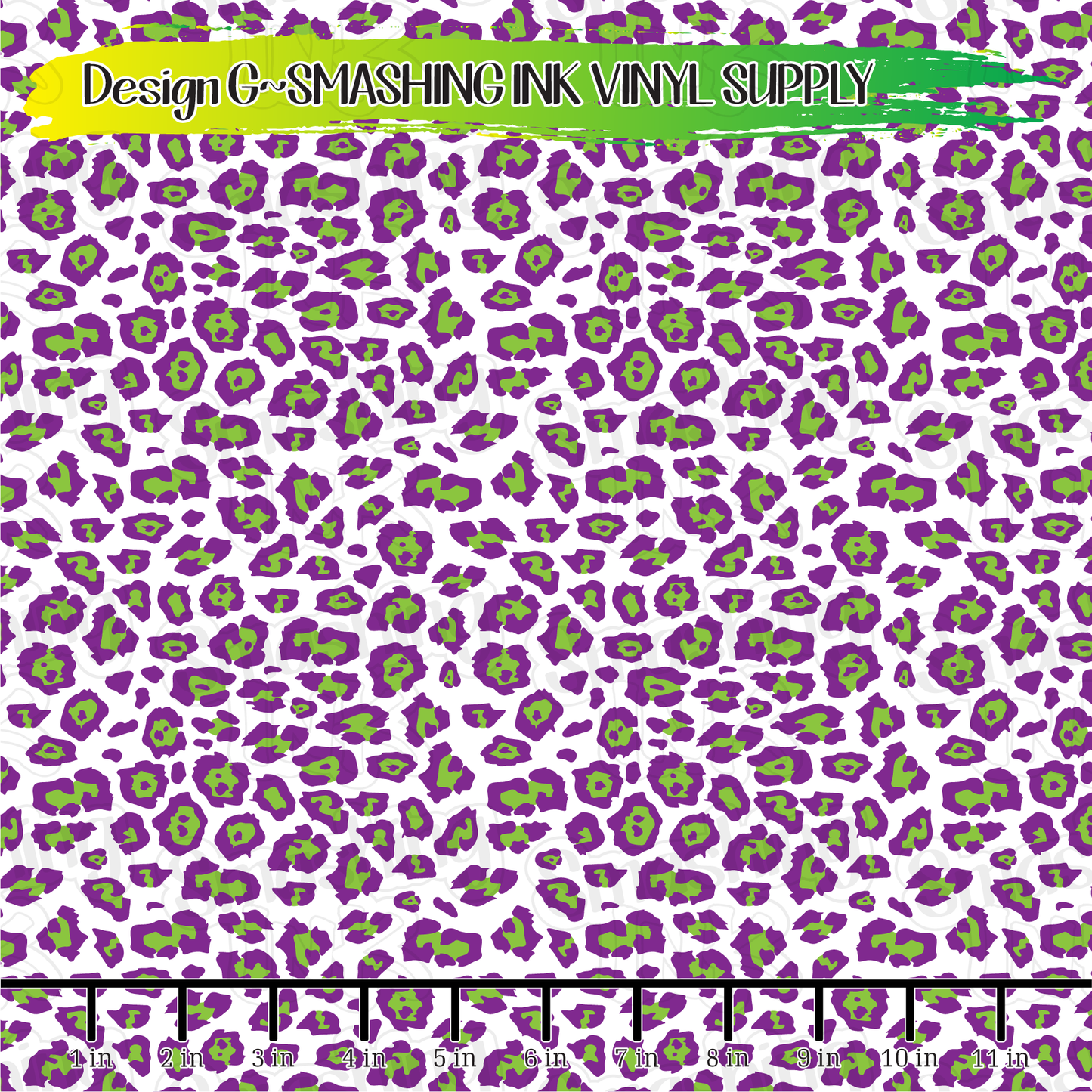 Halloween Cheetah ★ Printed Sheets | Faux Leather | Laser Safe