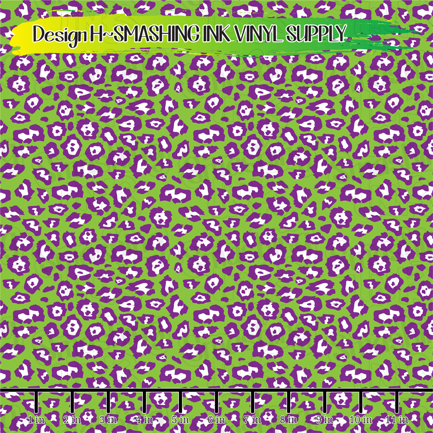 Halloween Cheetah ★ Printed Sheets | Faux Leather | Laser Safe