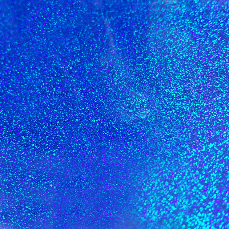 Cricut 12 x 48 Blue Holographic Vinyl
