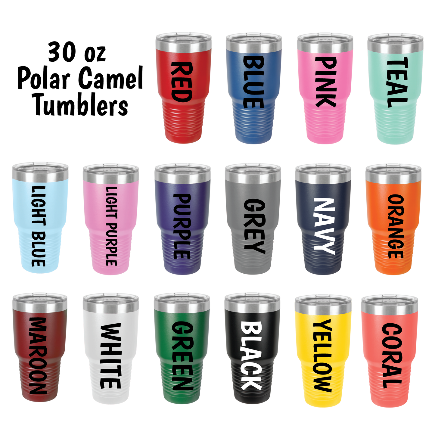 Custom - Engraved Tumblers (TAT 3-5 BUS DAYS)