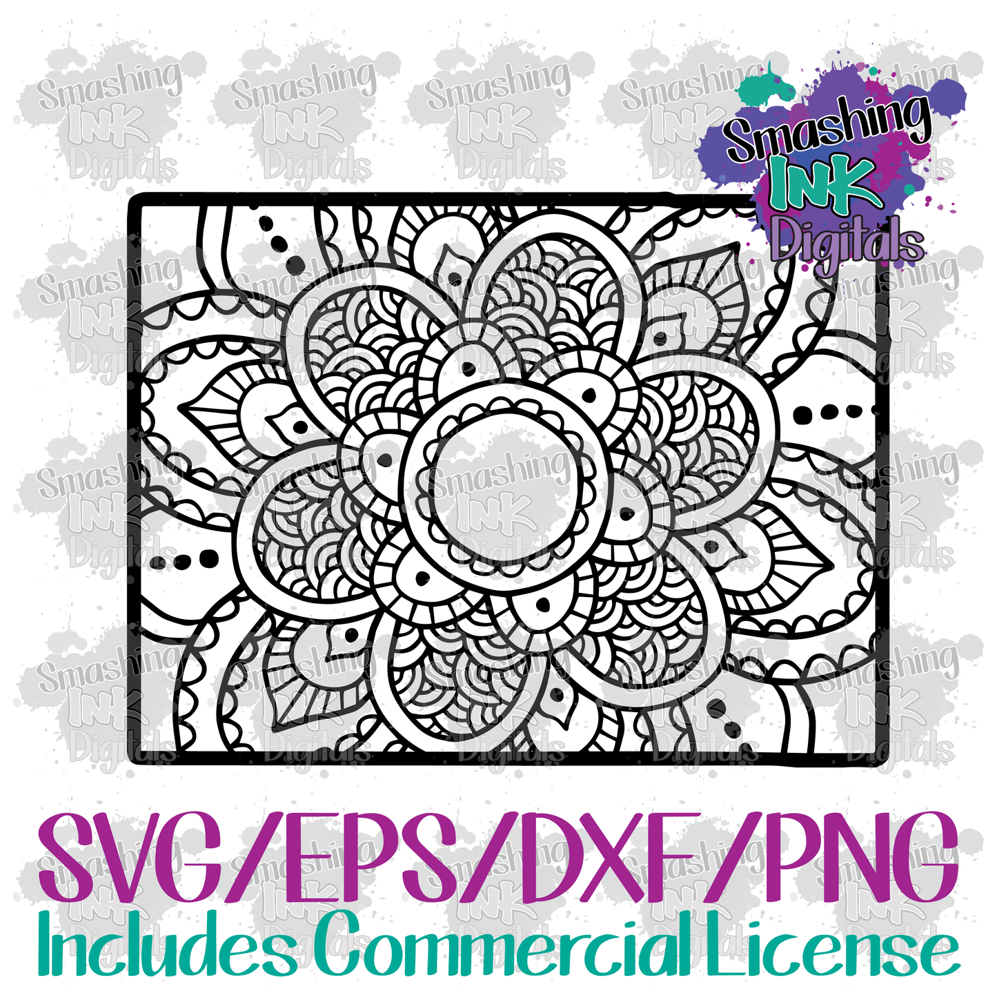 Colorado Mandala - SVG Cutting File