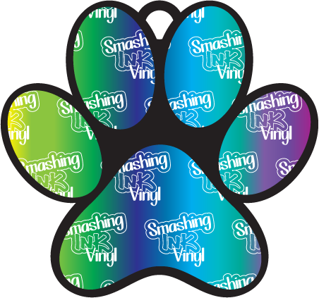 Dog Paw Ornament - Laser Cut Blanks (G1D)