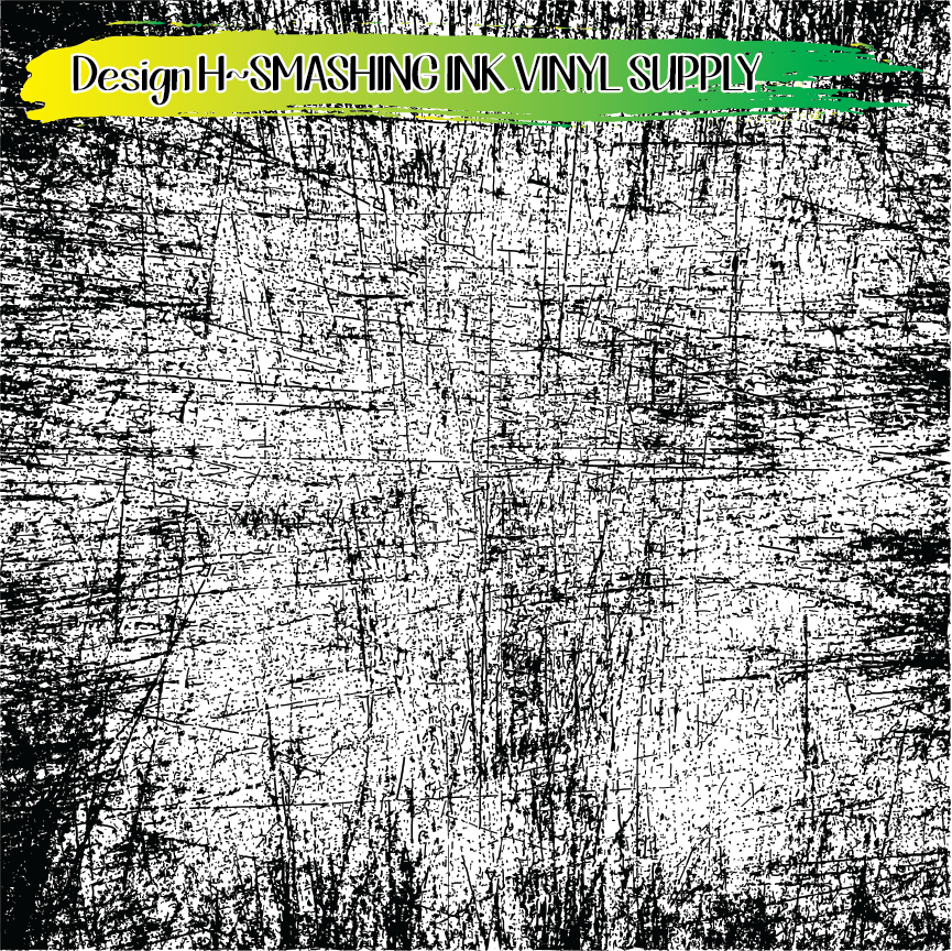 Black White Distress ★ Printed Vinyl Sheets | Faux Leather | Laser Safe