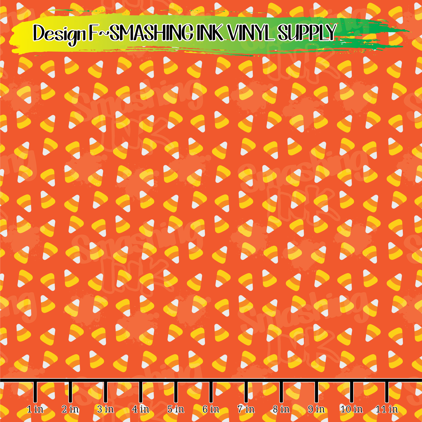 Candy Corn ★ Pattern Vinyl | Faux Leather | Sublimation (TAT 3 BUS DAYS)