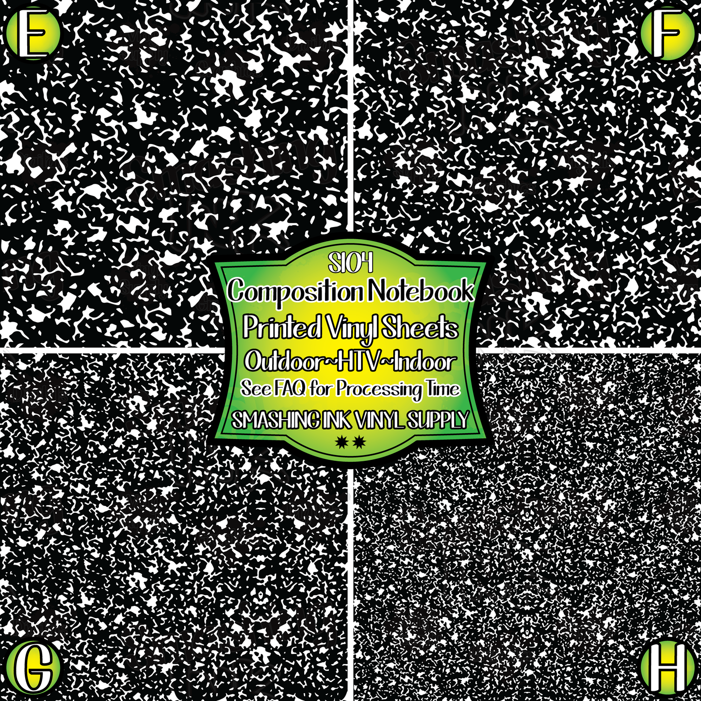 Composition Notebook ★ Printed Sheets | Faux Leather | Laser Safe