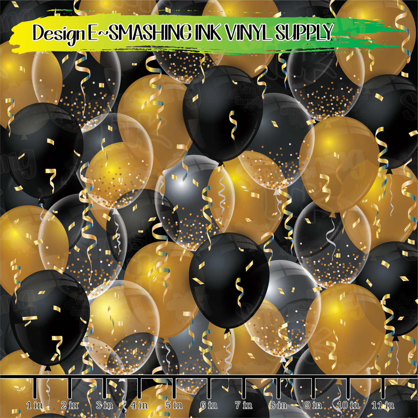 Balloons ★ Printed Sheets | Faux Leather | Laser Safe