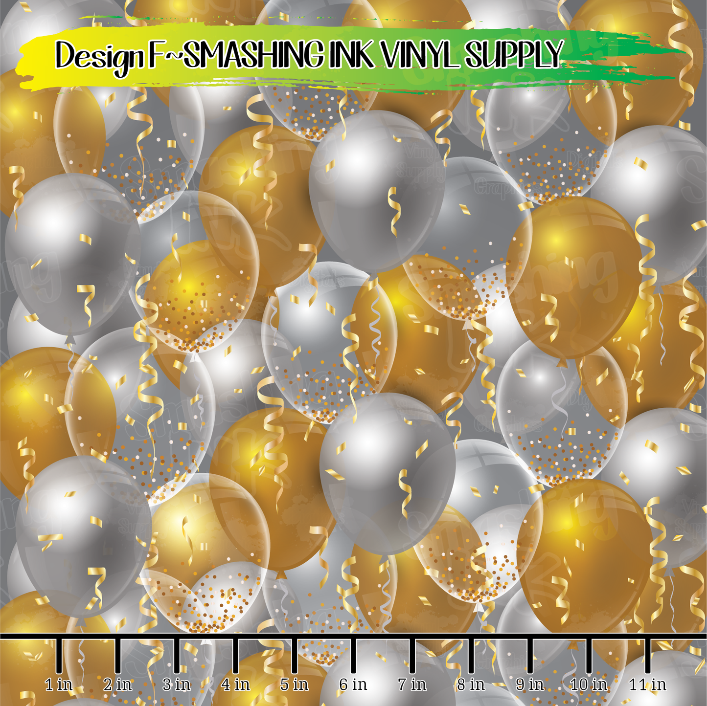 Balloons ★ Printed Sheets | Faux Leather | Laser Safe