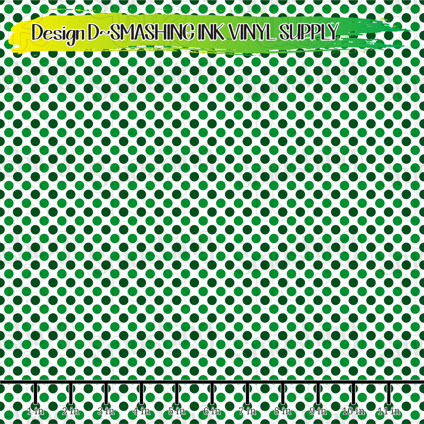 St. Patrick's Dots ★ Printed Vinyl Sheets | Faux Leather | Laser Safe