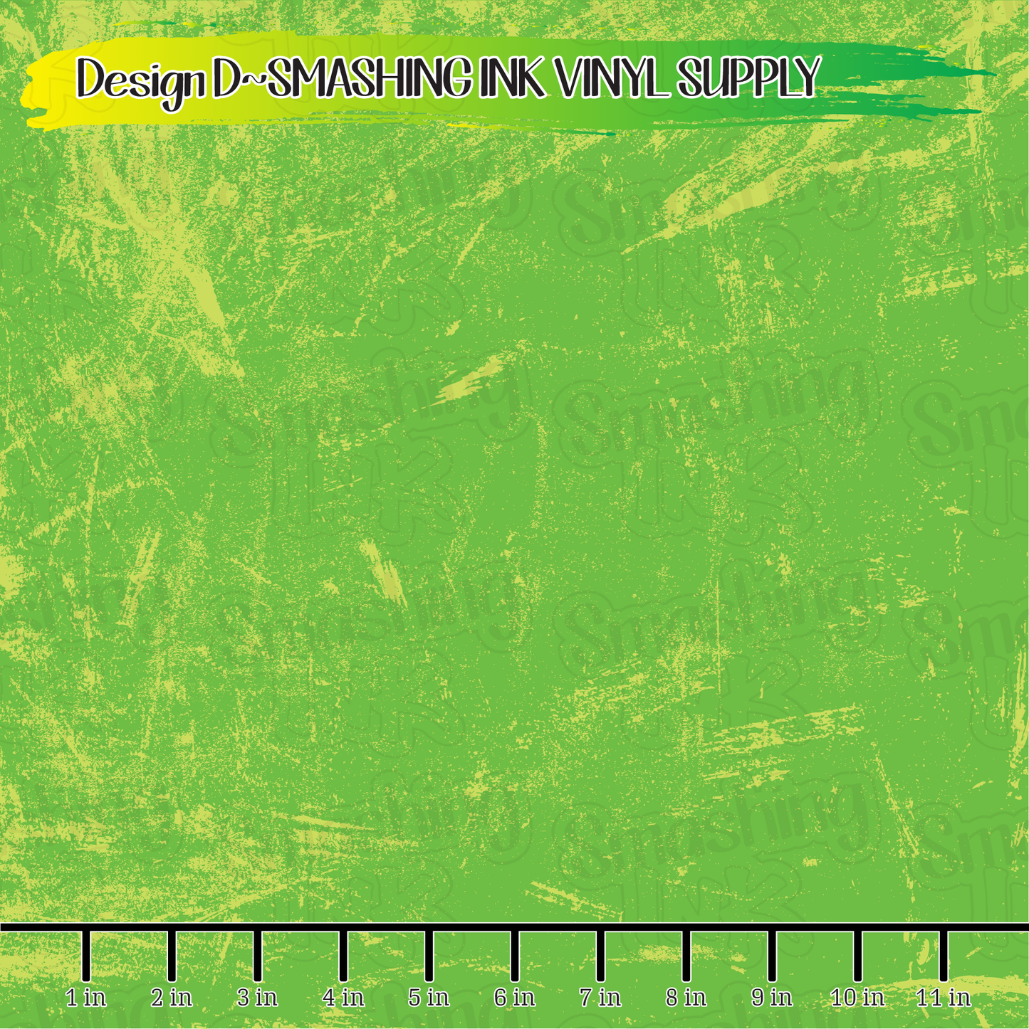 Lime Grunge ★ Printed Vinyl Sheets | Faux Leather | Laser Safe