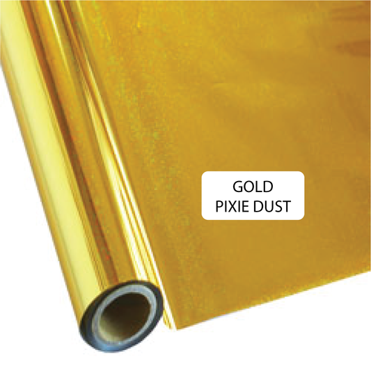 Holo Gold Pixie Dust - Heat Transfer Foil