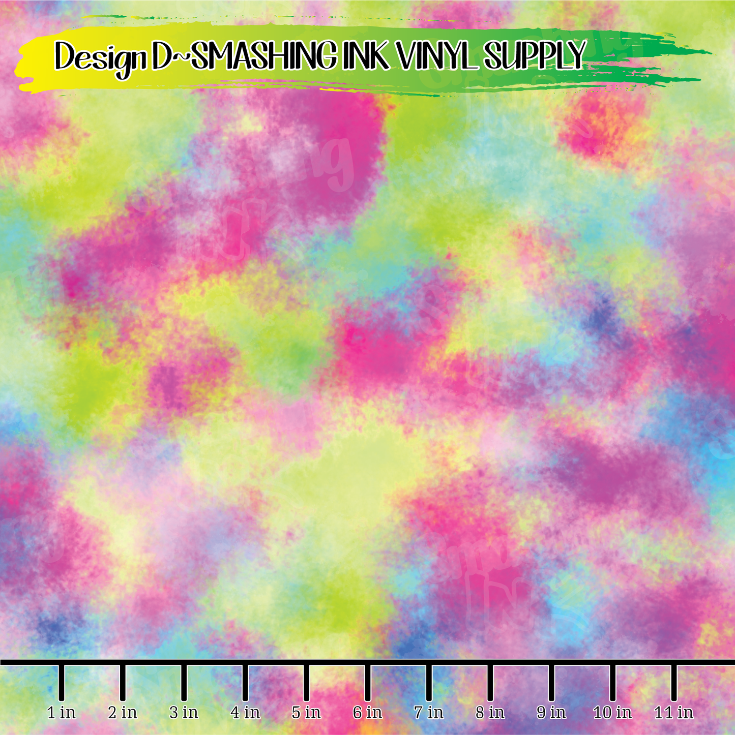 Colorful Blur ★ Printed Vinyl Sheets | Faux Leather | Laser Safe