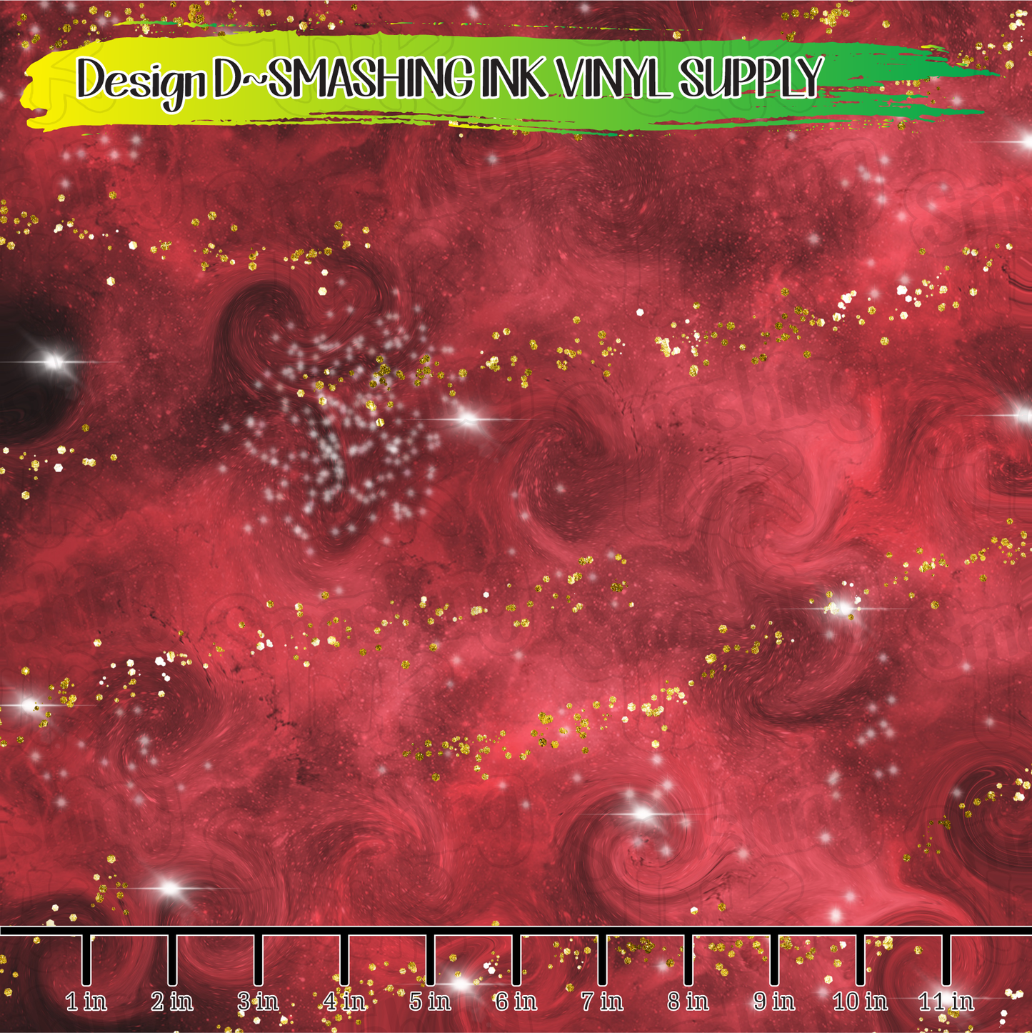 Christmas Galaxy ★ Printed Vinyl Sheets | Faux Leather | Laser Safe