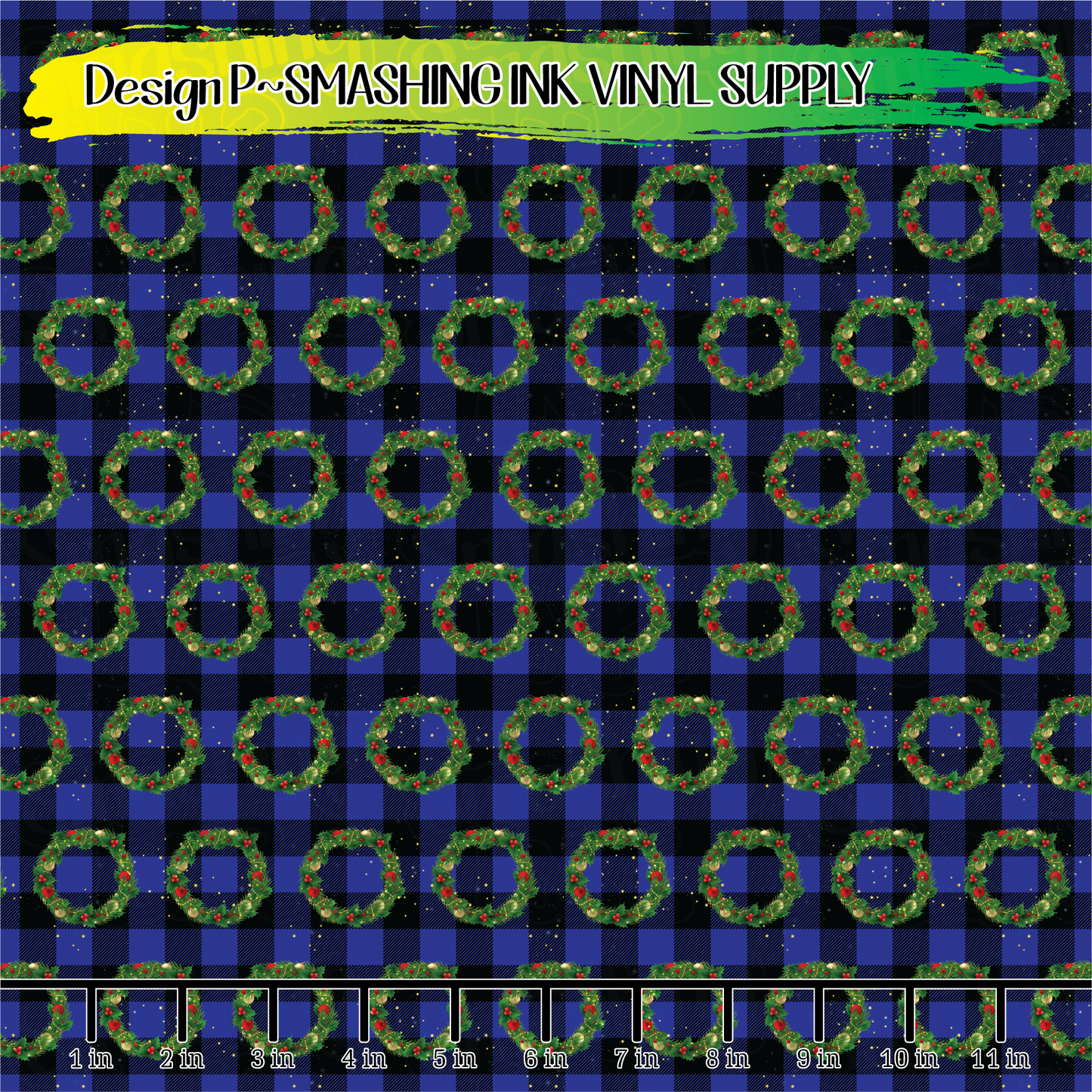 Christmas Plaid ★ Printed Sheets | Faux Leather | Laser Safe