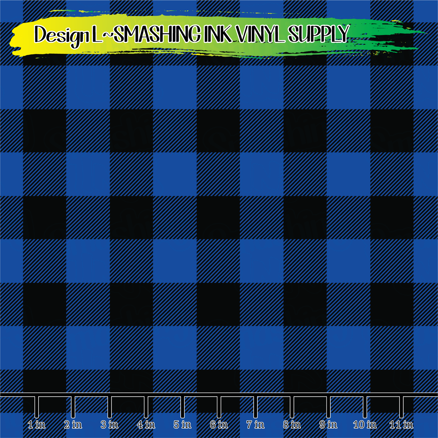 Green/Blue Buffalo Plaid ★ Printed Vinyl Sheets | Faux Leather | Laser Safe