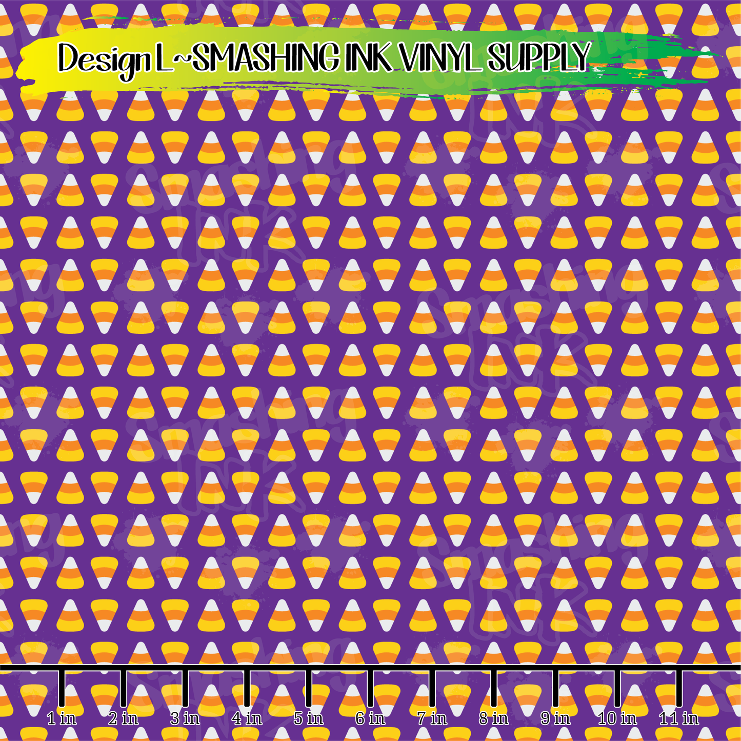 Candy Corn 2 ★ Printed Vinyl Sheets | Faux Leather | Laser Safe