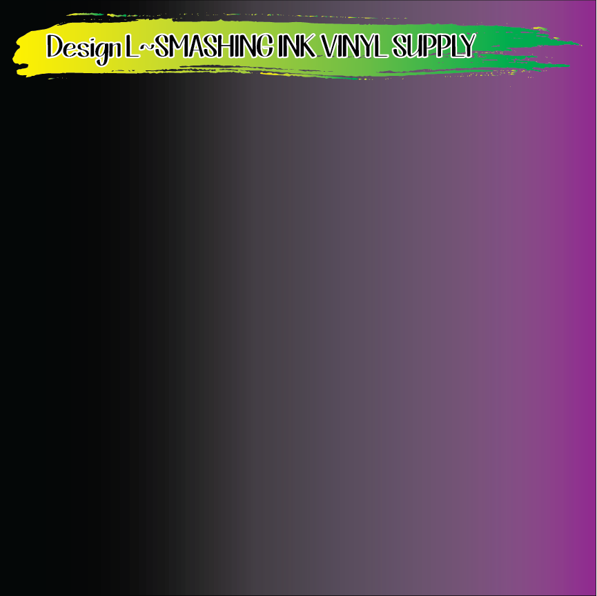 Purple Ombre ★ Printed Vinyl Sheets | Faux Leather | Laser Safe