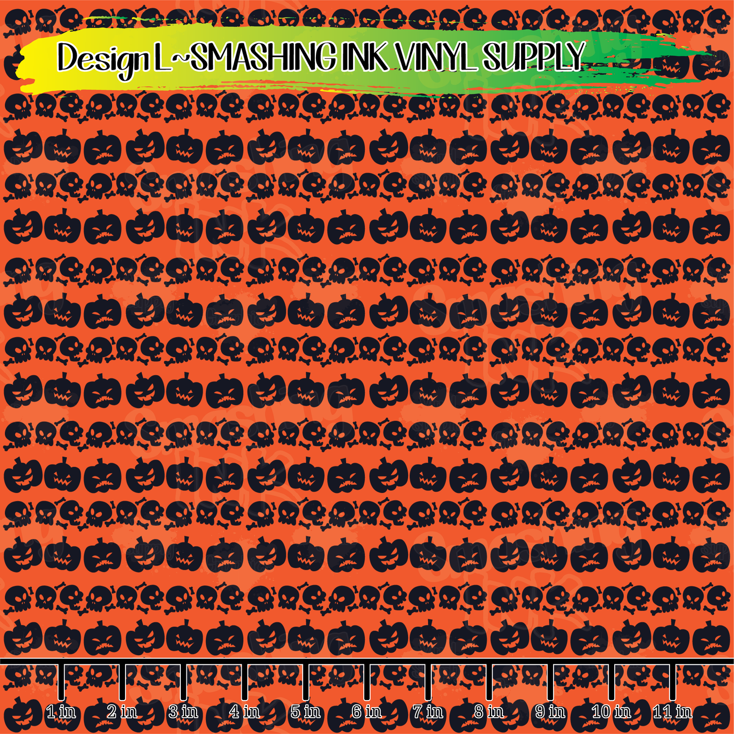Halloween ★ Printed Vinyl Sheets | Faux Leather | Laser Safe