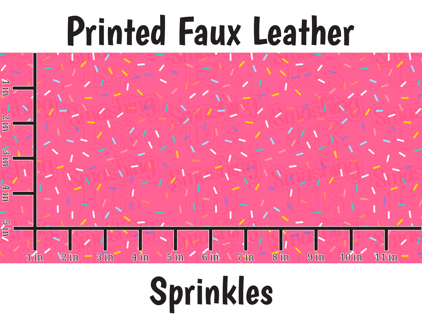 Sprinkles - Faux Leather Sheet (SHIPS IN 3 BUS DAYS)