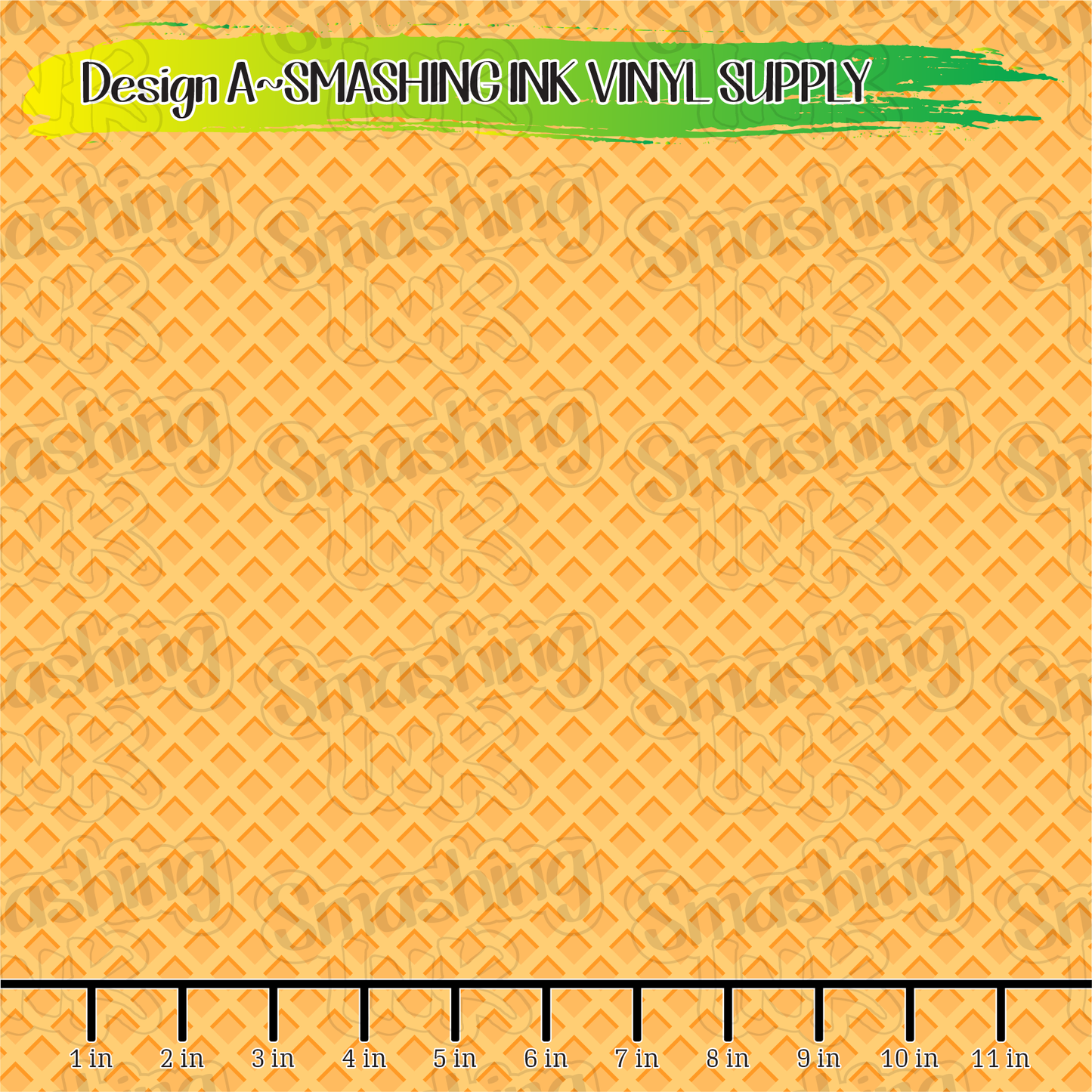 Waffle Cone ★ Pattern Vinyl | Faux Leather | Sublimation (TAT 3 BUS DAYS)