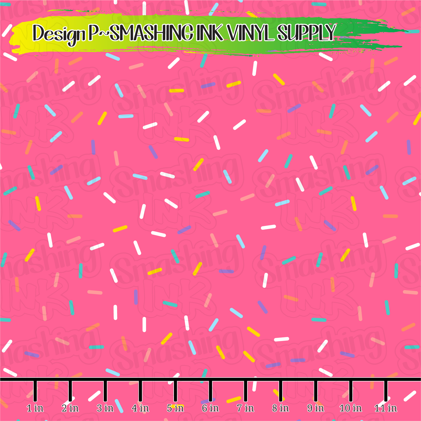 Sprinkles ★ Printed Vinyl Sheets | Faux Leather | Laser Safe