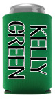 Blank Solid Color - Can Coolers Kelly Green Blanks