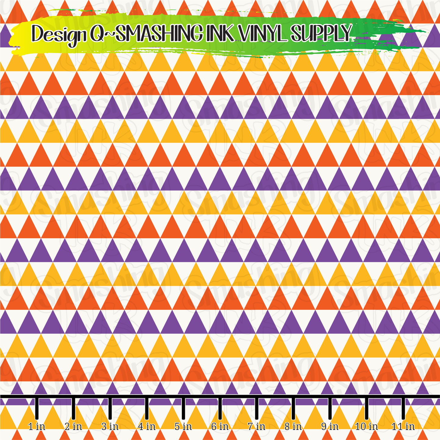 Geometric Halloween ★ Printed Sheets | Faux Leather | Laser Safe