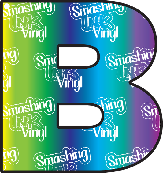 Letter B - Laser Cut Blanks (I2A)